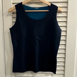 St. John Classic Navy Tank Top